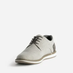 Derby confort beige en toile