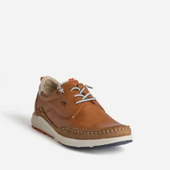 Derby confort FLUCHOS cognac en cuir