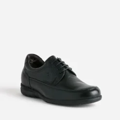 Derby confort FLUCHOS noir en cuir
