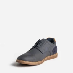 Derby confort marine et camel