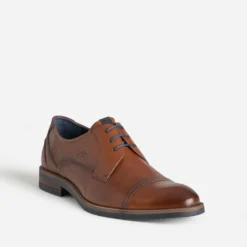 Derby FLUCHOS cognac cuir