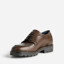 Derby FLUCHOS marron cuir