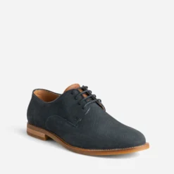 Derby marine cuir éco-conçu