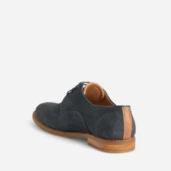 Derby marine cuir éco-conçu