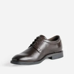 Derby marron cuir