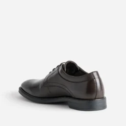 Derby marron cuir