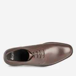 Derby marron cuir