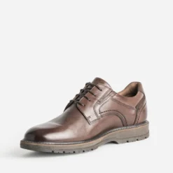 Derby marron cuir