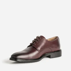 Derby marron cuir