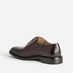 Derby marron cuir