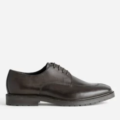 Derby marron cuir