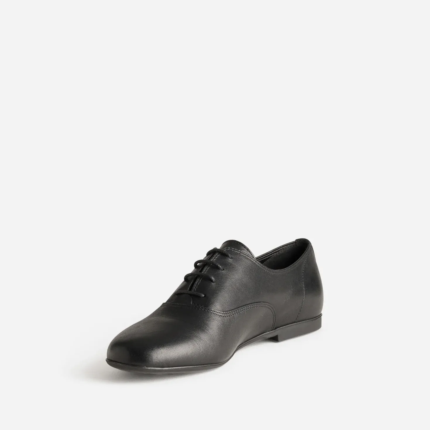 Derby noir cuir