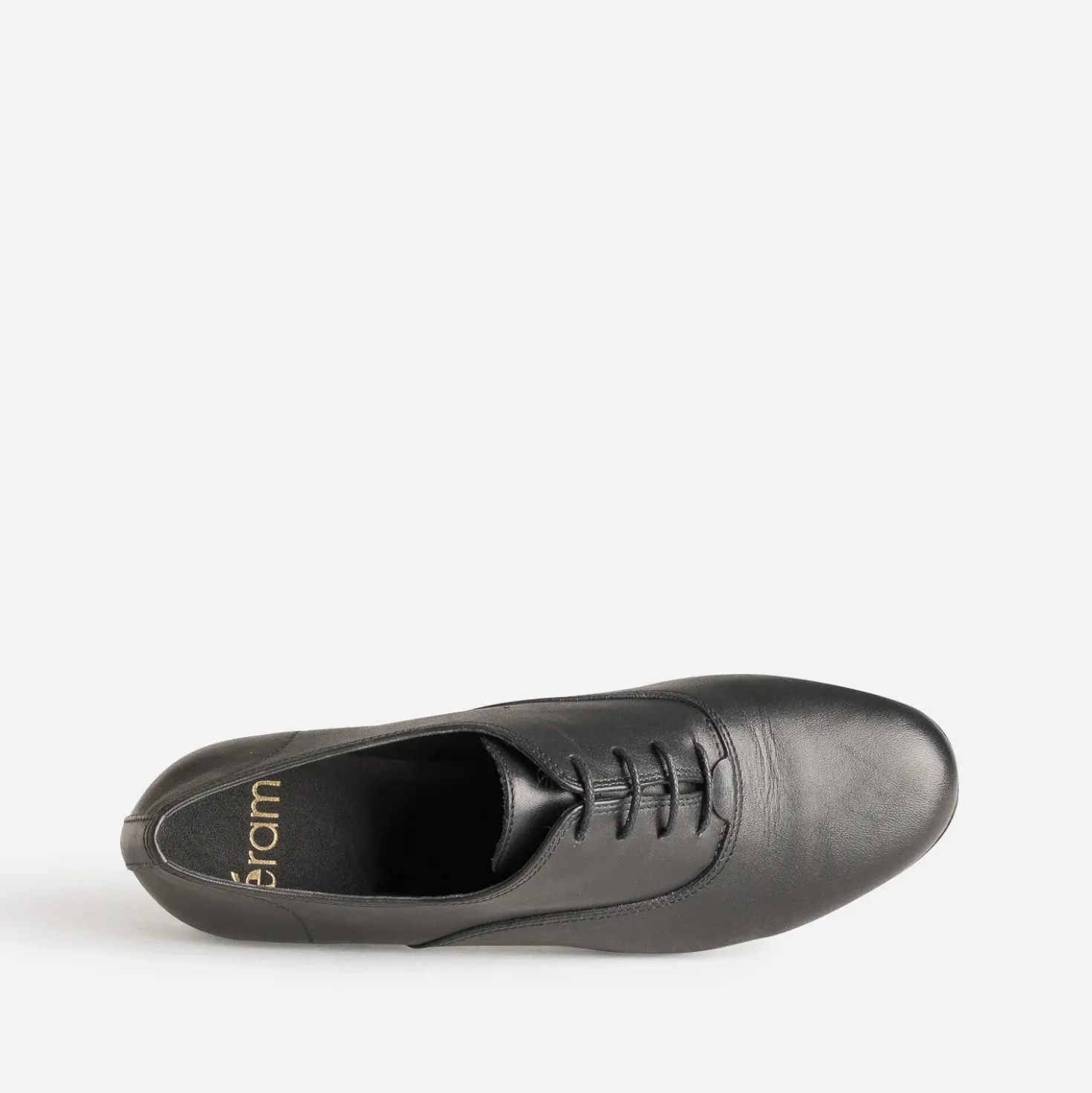 Derby noir cuir