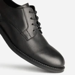 Derby noir cuir