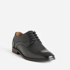 Derby noir cuir