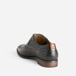 Derby noir cuir