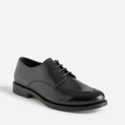 Derby noir cuir