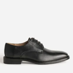 Derby noir cuir