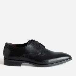 Derby noir cuir