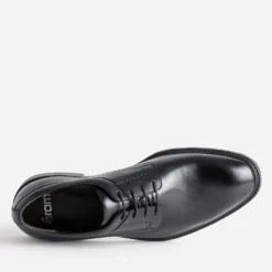 Derby noir cuir