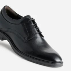 Derby noir cuir