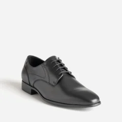 Derby noir cuir