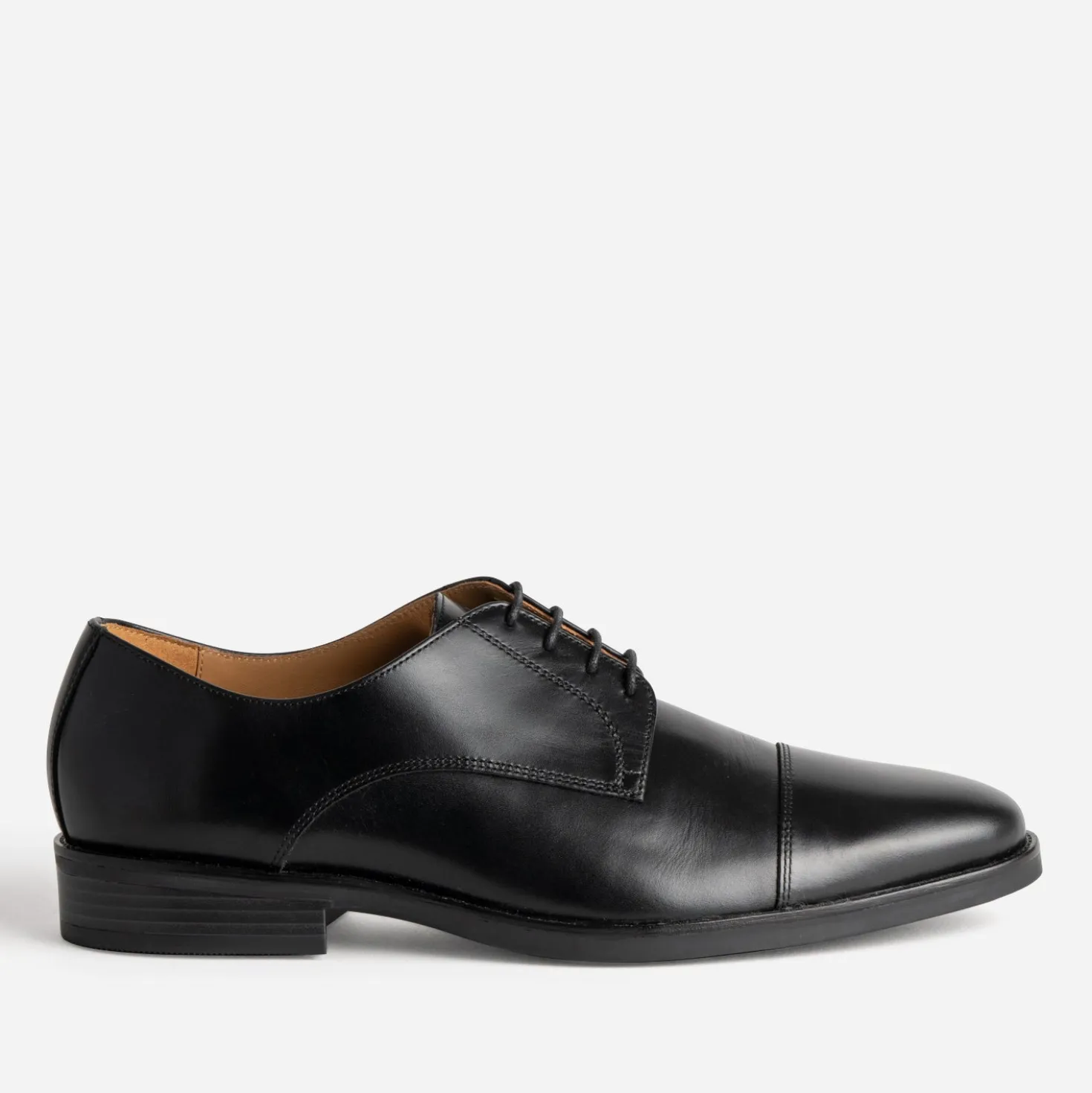 Derby noir cuir