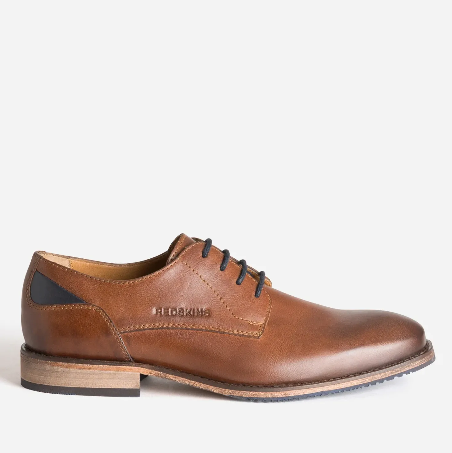Derby REDSKINS cognac cuir