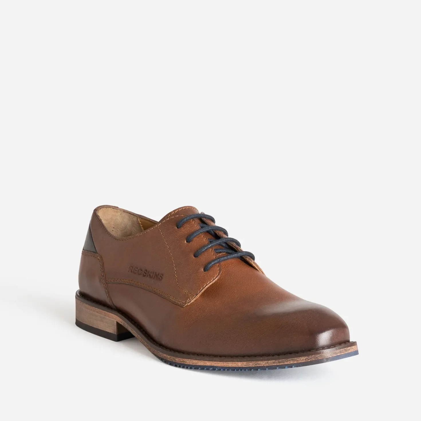 Derby REDSKINS cognac cuir