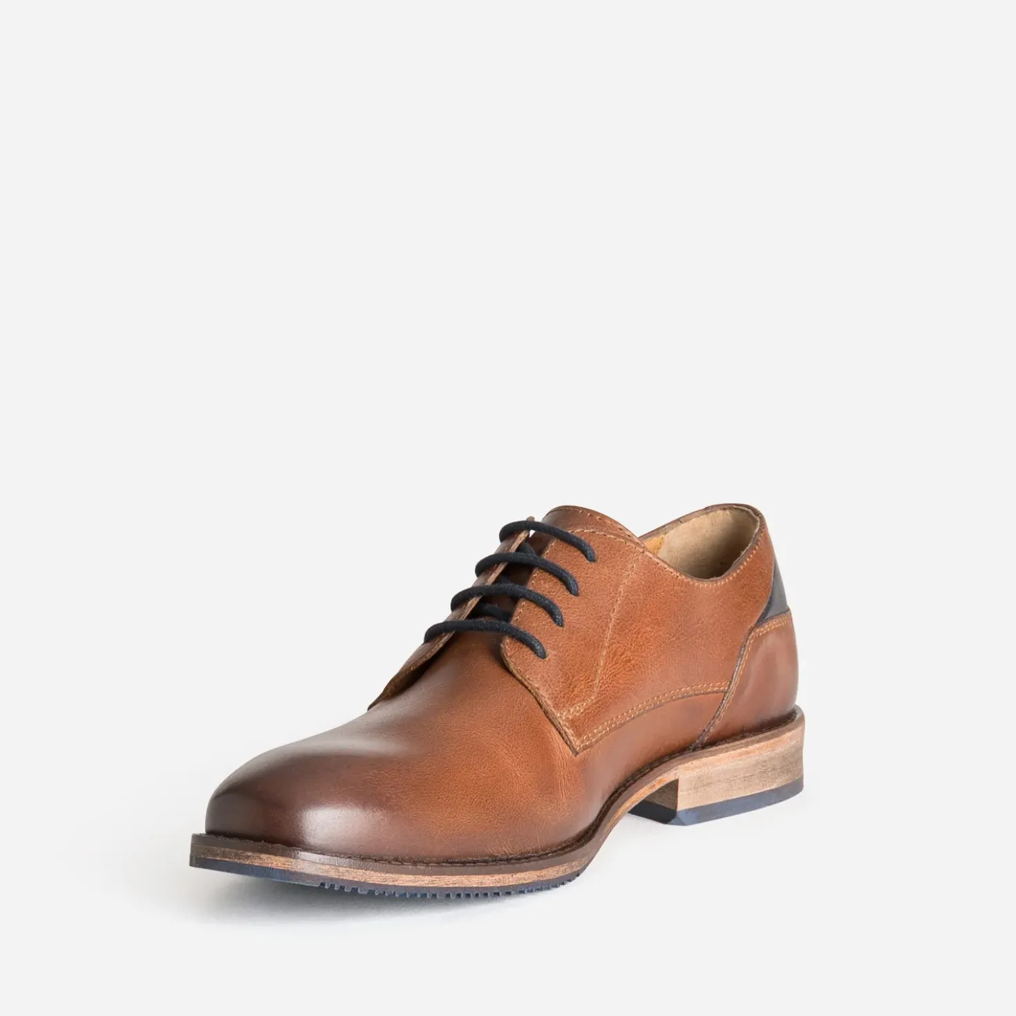 Derby REDSKINS cognac cuir