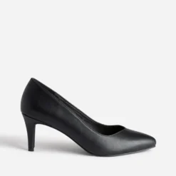 Escarpin noir à bout pointu