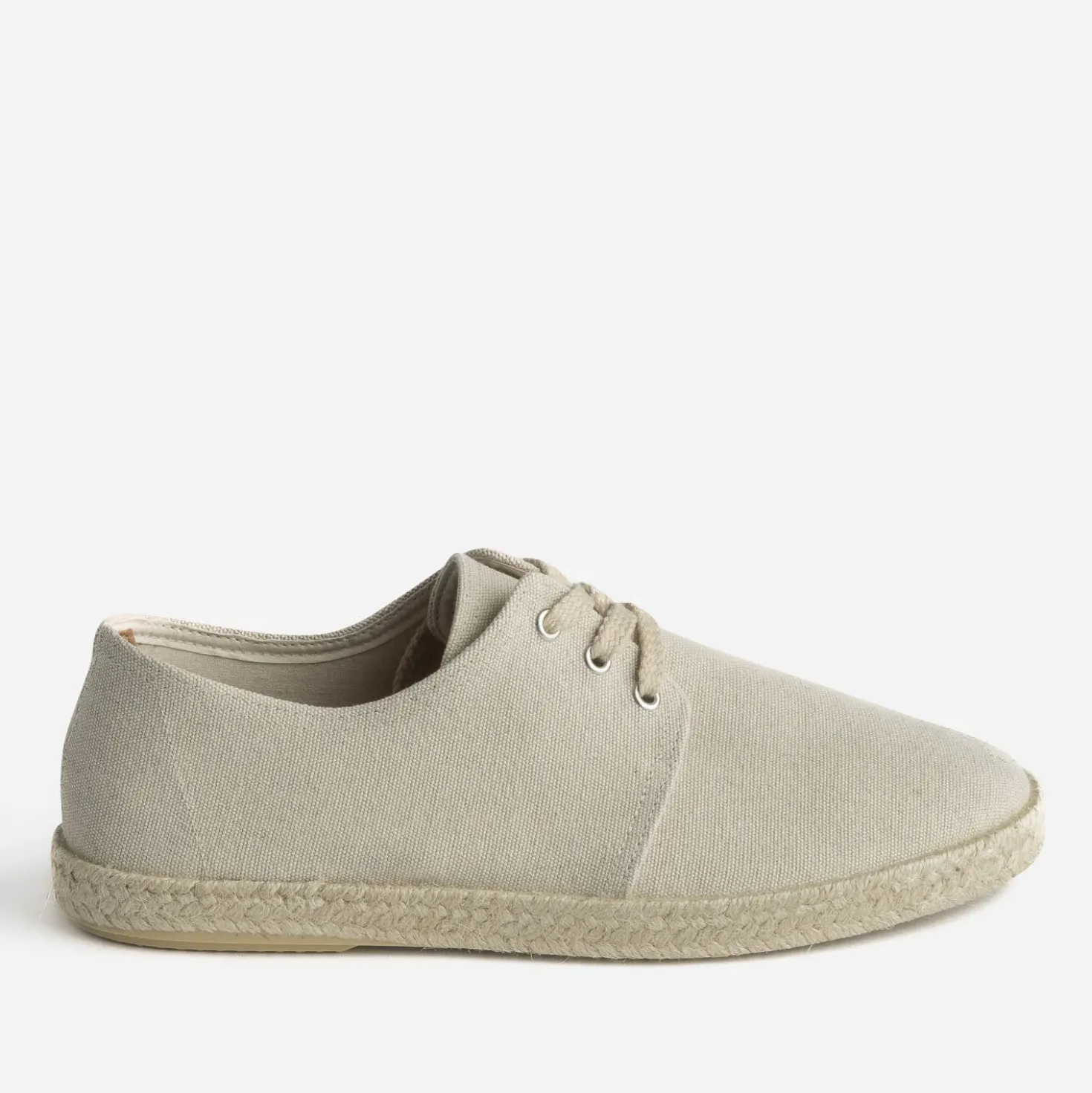 Espadrille beige en toile éco-conçu