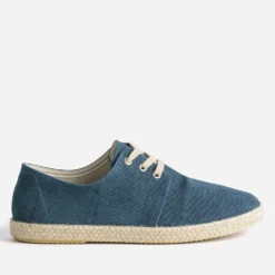 Espadrille bleu marine en toile éco-conçu