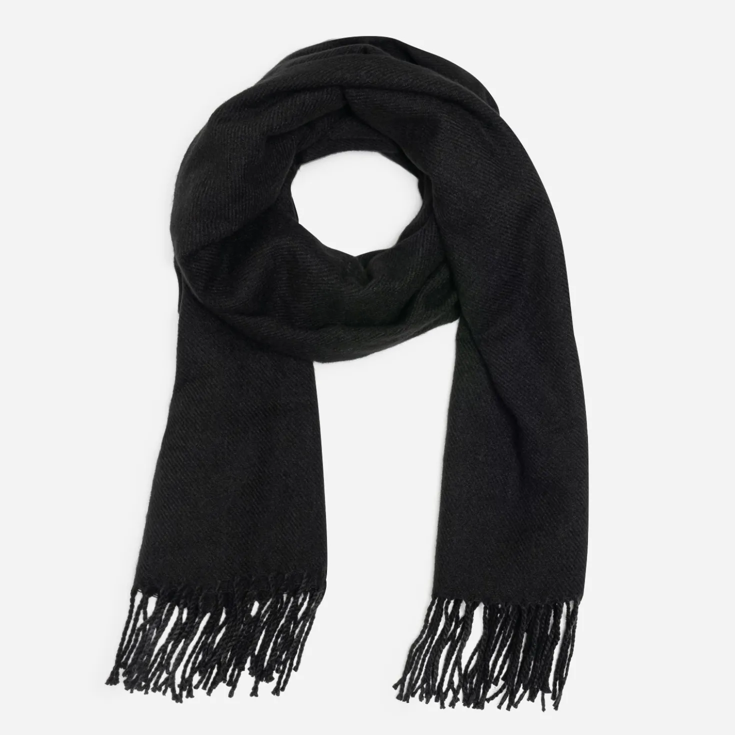 Etole homme noire frangée
