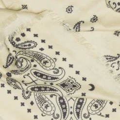 Foulard écru esprit bandana