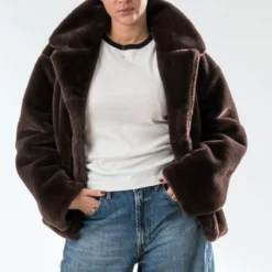 Manteau TEXTO marron
