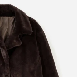 Manteau TEXTO marron