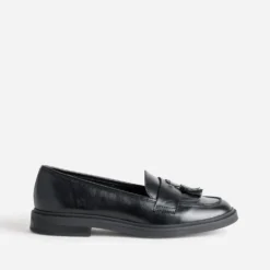 Mocassin ATELIER 1927 noir cuir