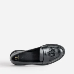 Mocassin ATELIER 1927 noir cuir