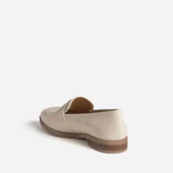 Mocassin ERAM FLEX écru cuir verni