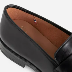 Mocassin ERAM FLEX noir en cuir