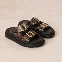 Mule effet python marron