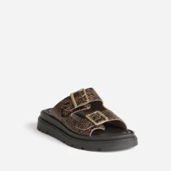 Mule effet python marron