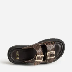 Mule effet python marron