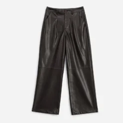 Pantalon ERAM WEAR marron découpes genoux