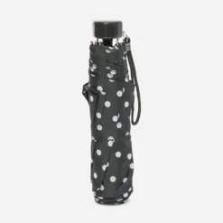 Parapluie noir à pois