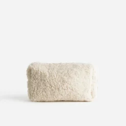 Pochette beige bouclette