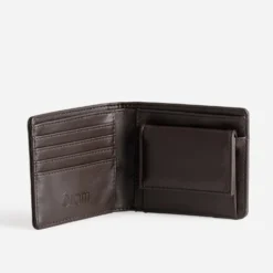 Portefeuille marron homme