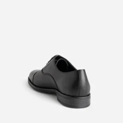 Richelieu ERAM FLEX noir en cuir