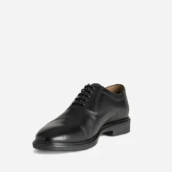 Richelieu noir cuir